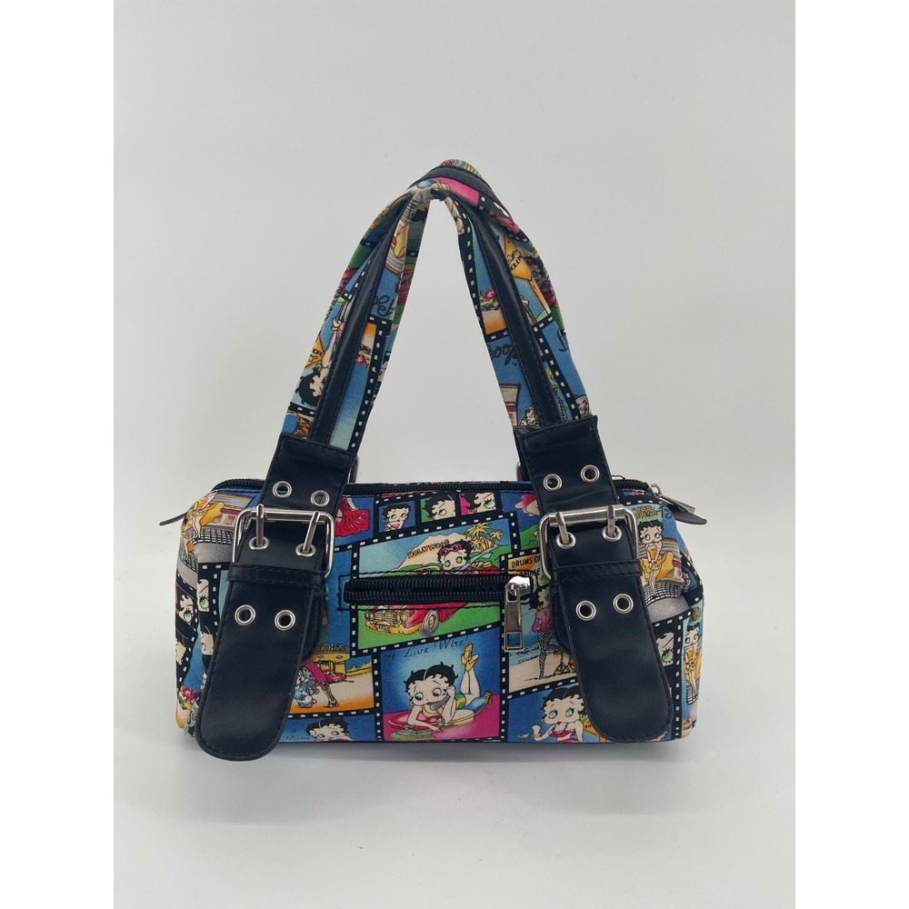 Betty Boop VTG 07 Comic Strip Film Cell Print Satchel Bag Y2K Pop Grunge Cyber